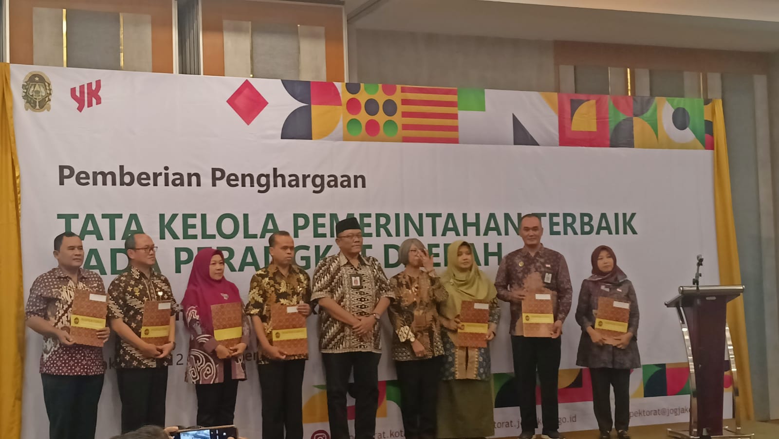 Kemantren Wirobrajan Meraih Rangking 5 Besar OPD Terbaik Dalam Tata Kelola Pemerintahan Perangkat Daerah Kota Yogyakarta Tahun 2023