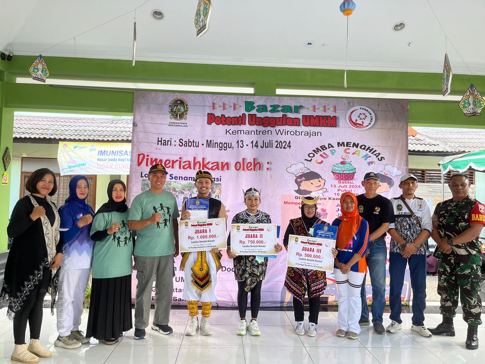 Bazar Potensi Unggulan UMKM Kemantren Wirobrajan Tahun 2024