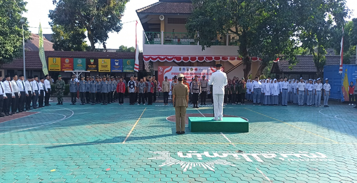 UPACARA PERINGATAN HUT KEMERDEKAAN RI KE-79 KEMANTREN WIROBRAJAN