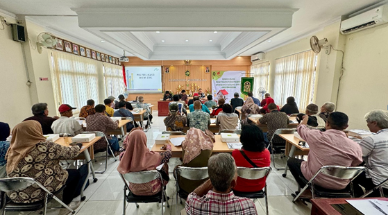 SOSIALISASI PELAYANAN PERSETUJUAN  BANGUNAN DAN GEDUNG (PBG) DI KEMANTREN WIROBRAJAN