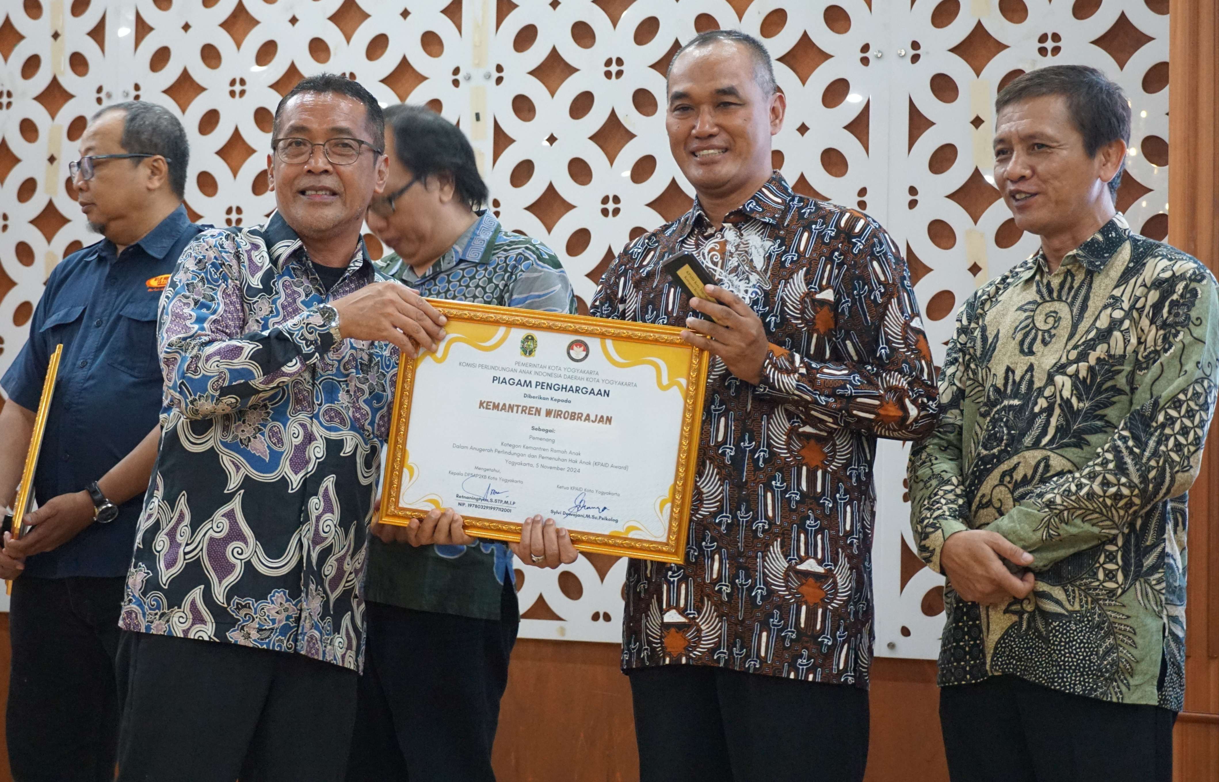 Kemantren Wirobrajan Raih Juara 1 Kemantren Layak Anak